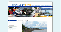 Desktop Screenshot of cromartylive.co.uk